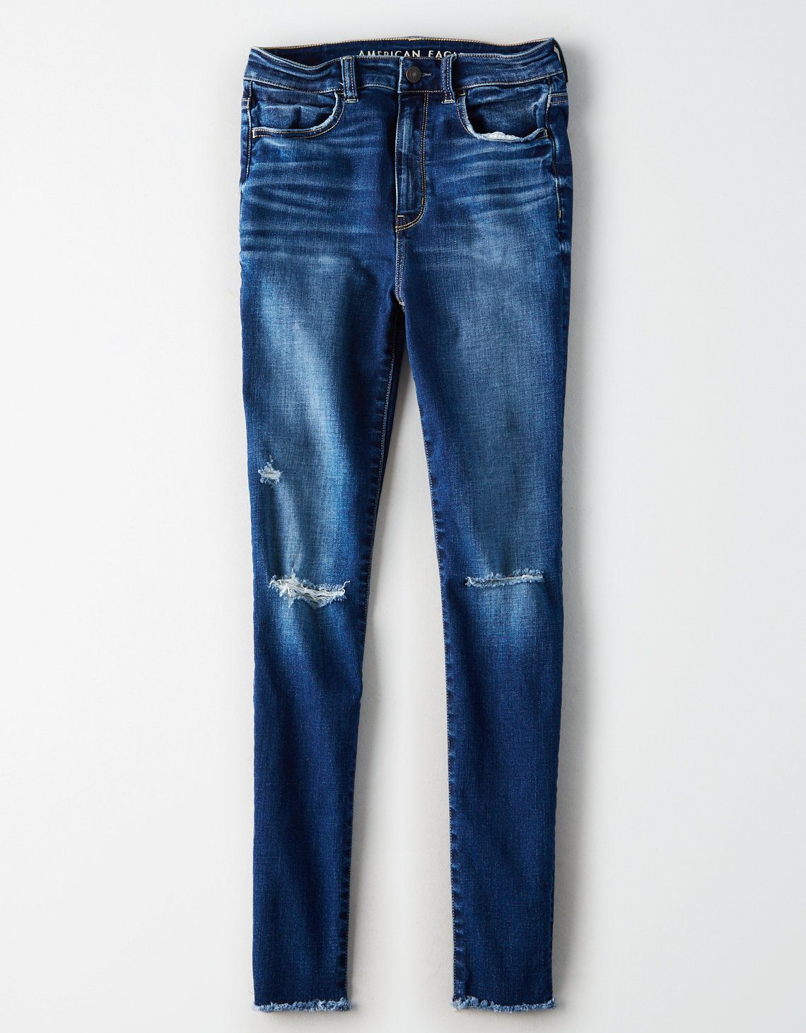 AE Ne(X)t Level 360 Highest Waist Jegging, Jet Indigo | American Eagle Outfitters (US & CA)