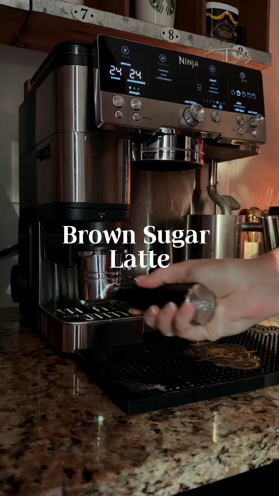 Coffee shop at home ☕🤎 Making my brown sugar shaken espresso with some of my favorite coffee bar finds. My coffee setup + everything I use to make my iced coffees is linked!

#LTKU #LTKmorningroutine #LTKselfcare