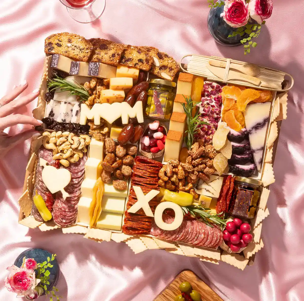 Mother's Day Large Cheese & Charcuterie Board | Boarderie | Boarderie