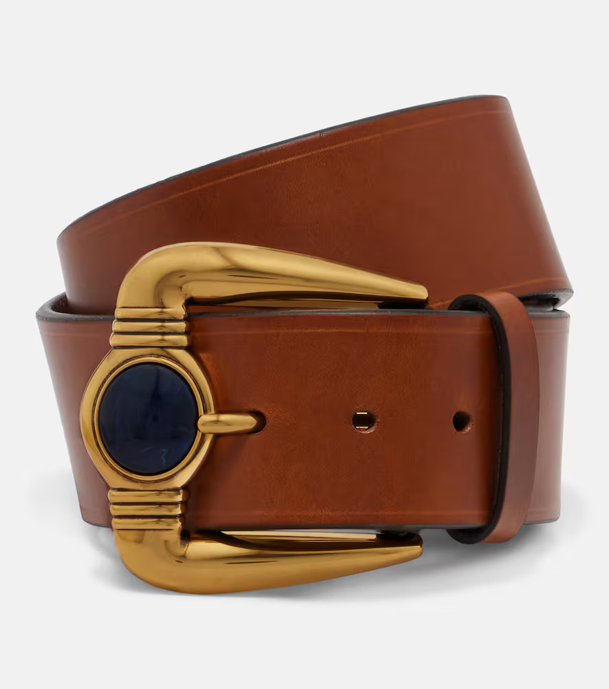 Etro Orologio embellished leather belt | Mytheresa (US/CA)