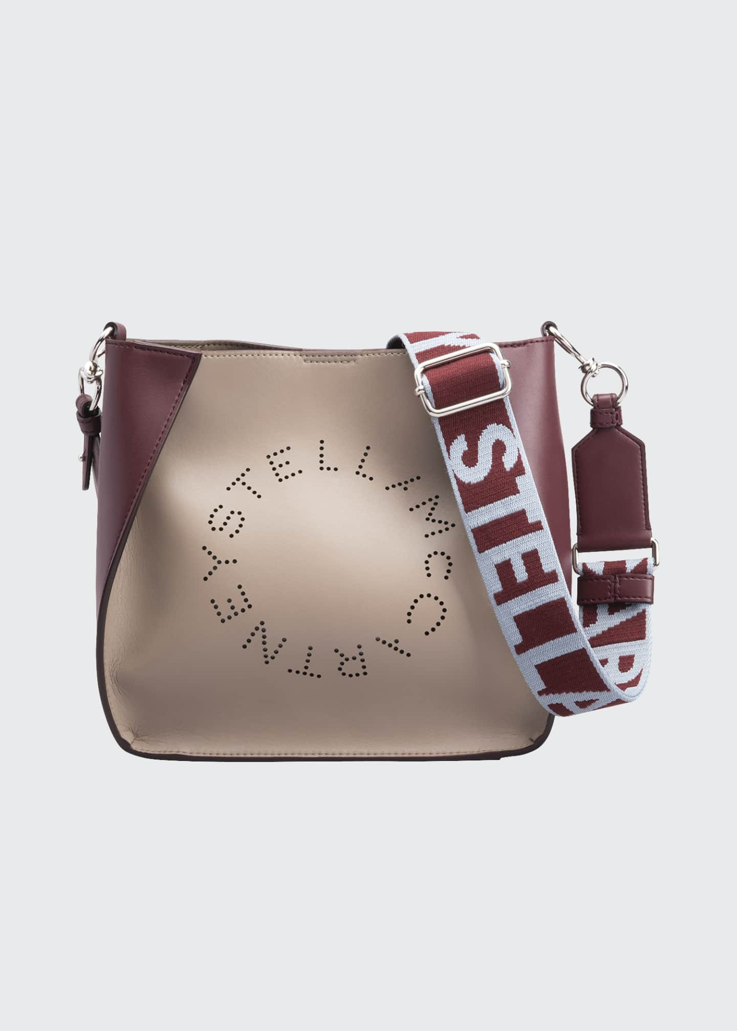 Stella McCartney Mini Bicolor Eco Soft Alter Napa Crossbody Bag | Bergdorf Goodman