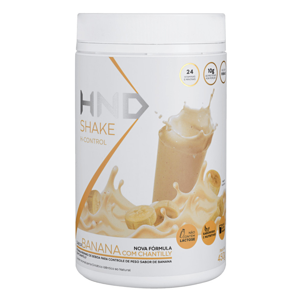 Shake H-Control Sabor Banana Com Chantilly HND 450g - Loja Oficial Hinode | Maquiagem, Fragrânci... | Hinode (BR)