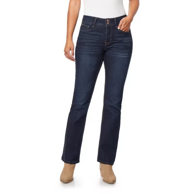 Angels Forever Young Women's Curvy Bootcut Mid-Rise Jeans, Oakgrove, 20 Plus | Target