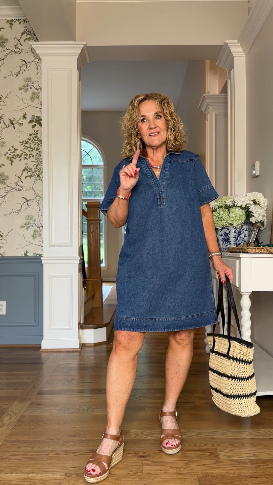 15% off code NANETTE15 at Avara good 1x 
Everything is size medium / 8 /29
The midi denim shirtdress is consider sizing up if inbetween. 

Summer outfits, summer tops date, night outfits work outfits business casual

#LTKOver40 #LTKootd #LTKPetite