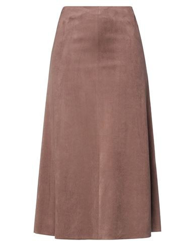 Seductive Woman Midi skirt Chocolate brown Size 12 Polyester, Elastane | YOOX (US)