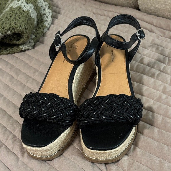 Time and Tru Braided Espadrille Wedge Sandals - Women | Poshmark