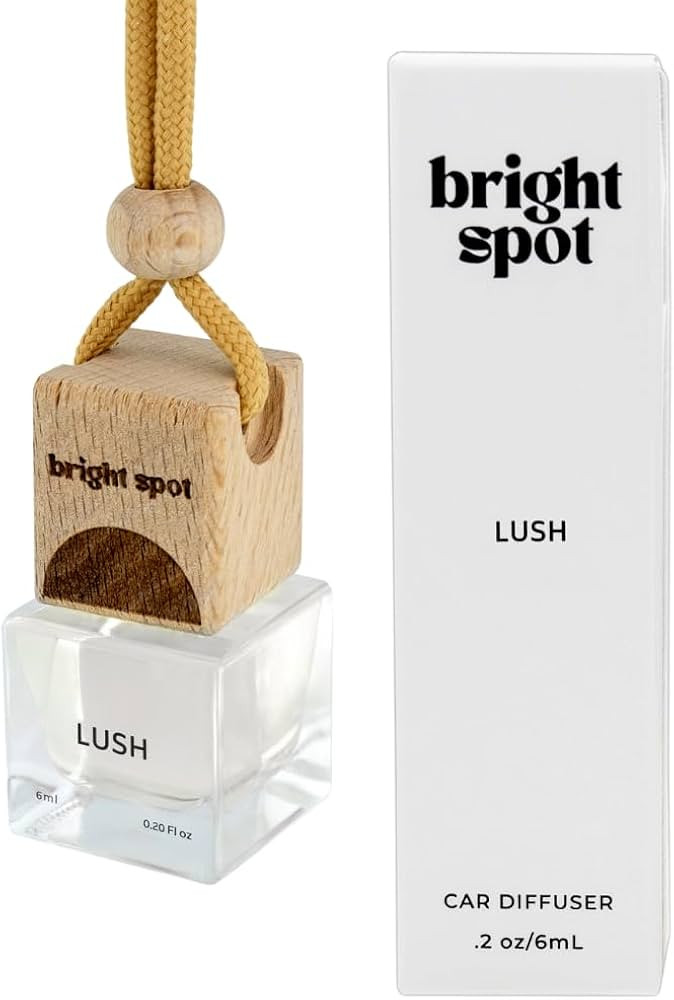 Bright Spot Lush Car Air Freshener - Premium Car Hanging Diffuser, Long-Lasting Fragrance up to 1... | Amazon (US)