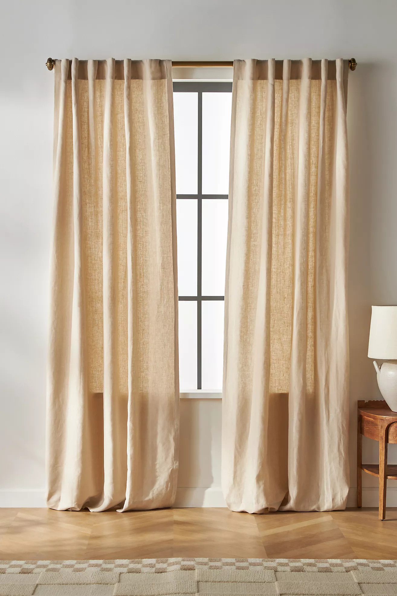 Relaxed Linen Curtain | Anthropologie (US)