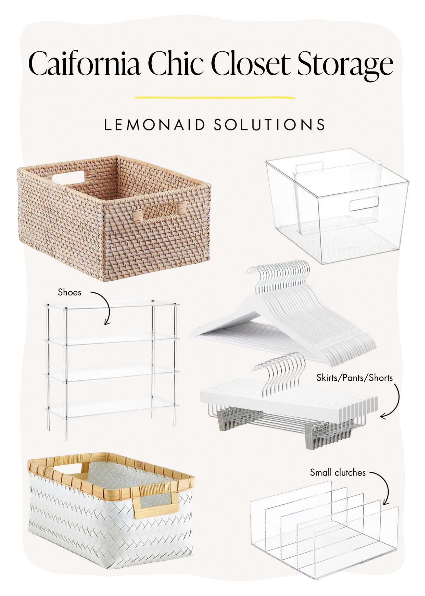 Bring the laid back luxury of Cali style straight to your closet. Tap to shop my favorite storage solutions. 🌊✨

#LTKFindsUnder50 #LTKHome #LTKStyleTip