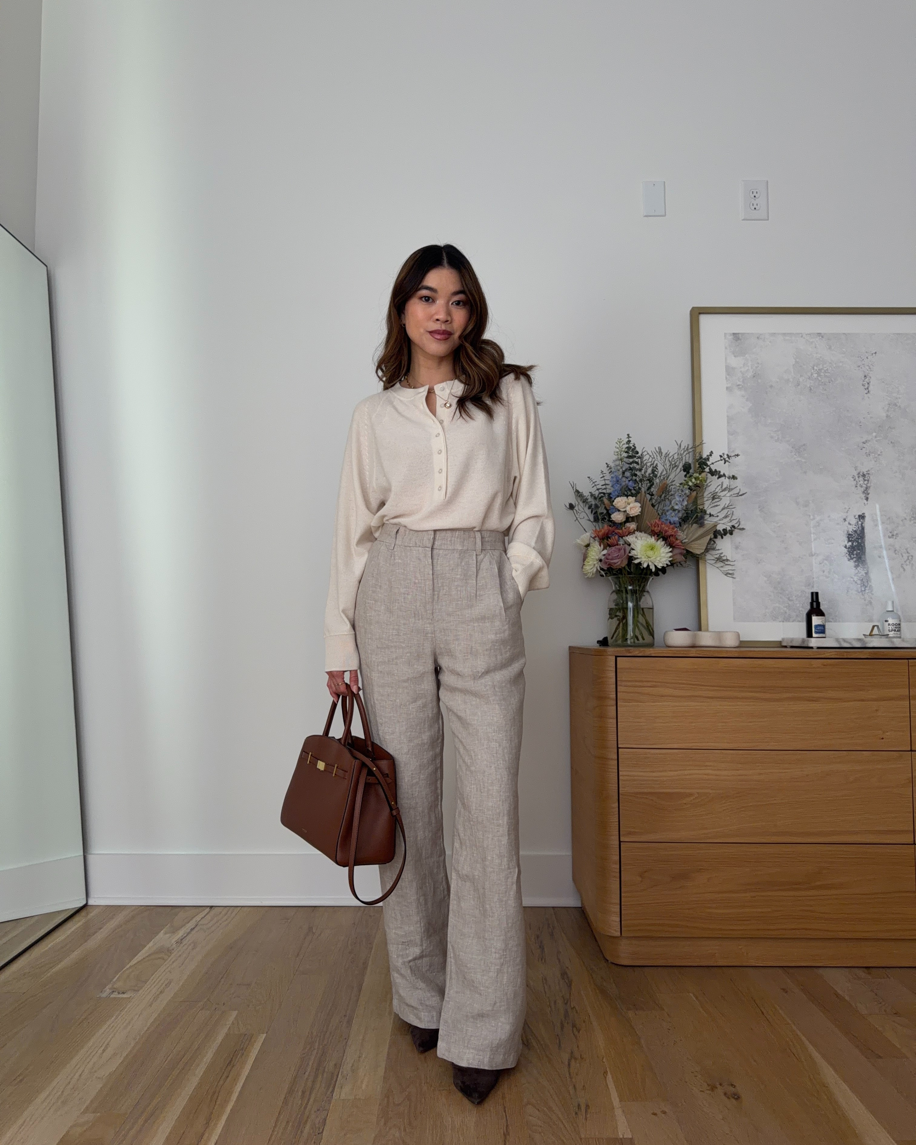  Sizing info:
• trouser size 0
• sweater size XS

petite fashion, get dressed with me, outfit inspiration, ootd, nashville outfit, Nashville influencer, petite style, vacation style, casual outfits, mom style, petite pants, spring outfits, spring outfit info, spring pants, spring outfit idea, spring top, spring bag, spring sweater, spring shoes, linen trousers, light pants,  

 

 

#LTKootd #LTKSeasonal #LTKPetite