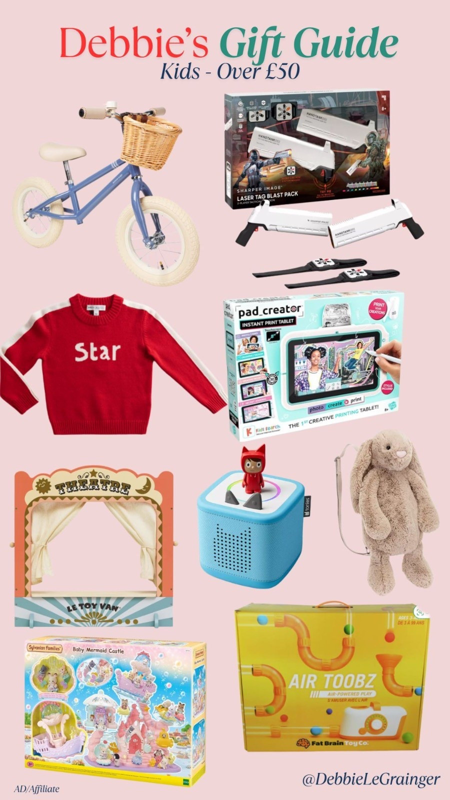 My Christmas Gift Guide - For Kids Over £50

#LTKfestive #LTKwinter #LTKgiftguide