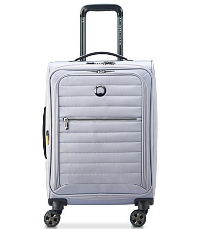 Delsey Paris Cruise 3.0 Soft Carry-On Expandable Spinner - Platinum | Dillard's