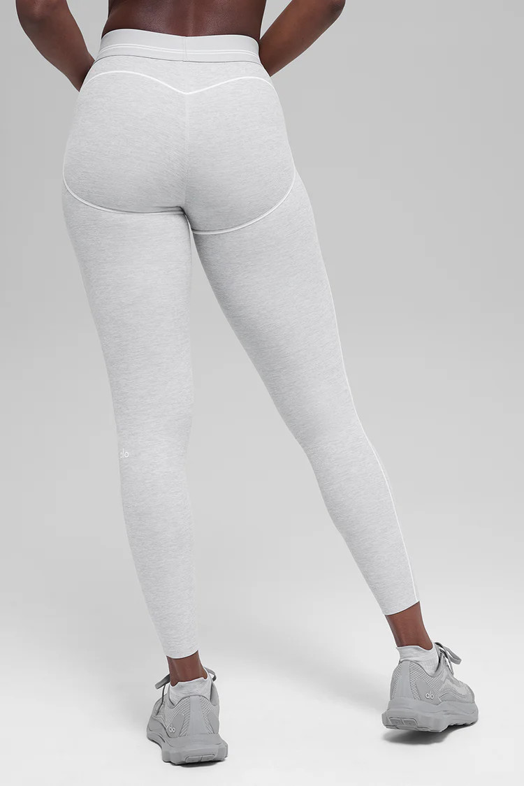 7/8 High-Waist Alosoft Heart Throb Legging | Alo Yoga (US)