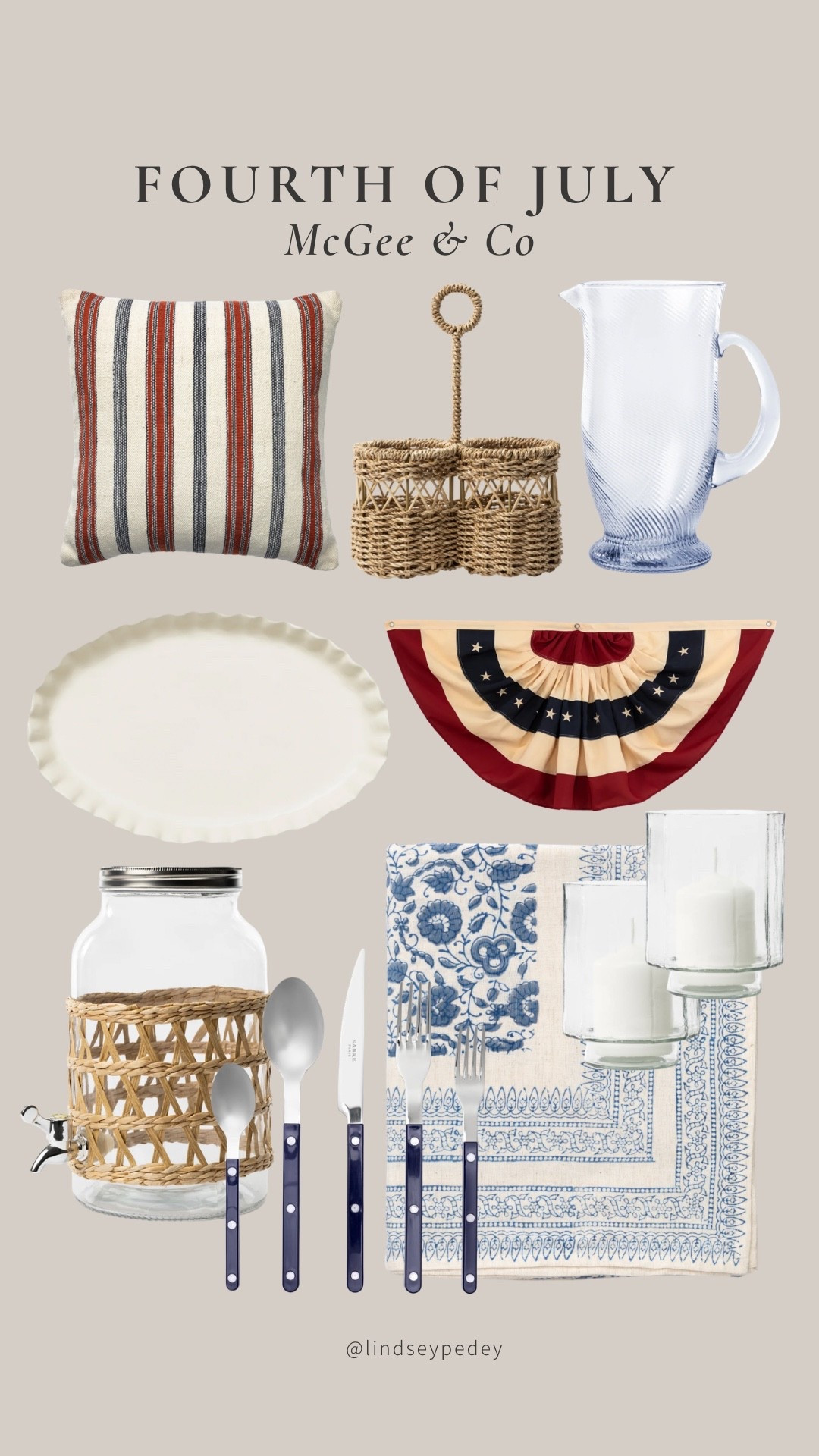 Fourth of July decor at McGee & Co!

#LTKHome #LTKSeasonal