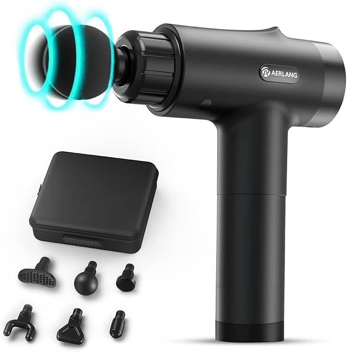 AERLANG Massage Gun, Massage Gun Deep Tissue, Percussion Handheld Muscle Massager for Muscle Pain... | Amazon (UK)