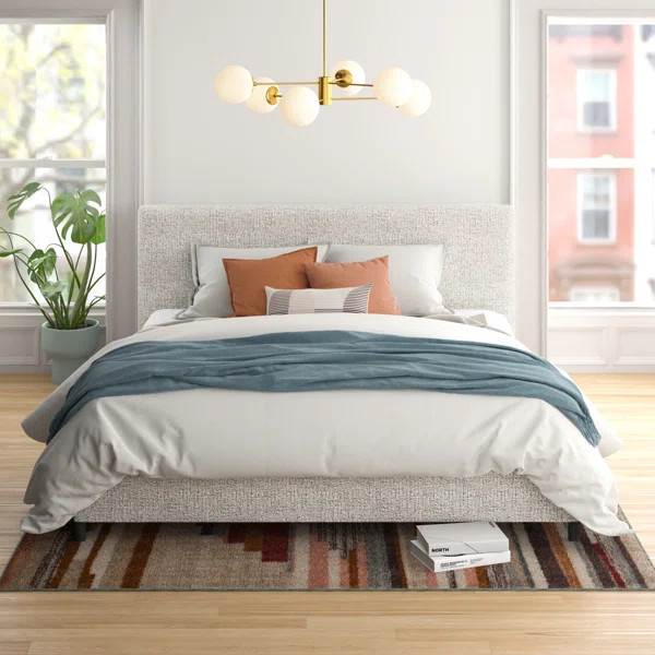 Keven Upholstered Low Profile Platform Bed | Wayfair Professional