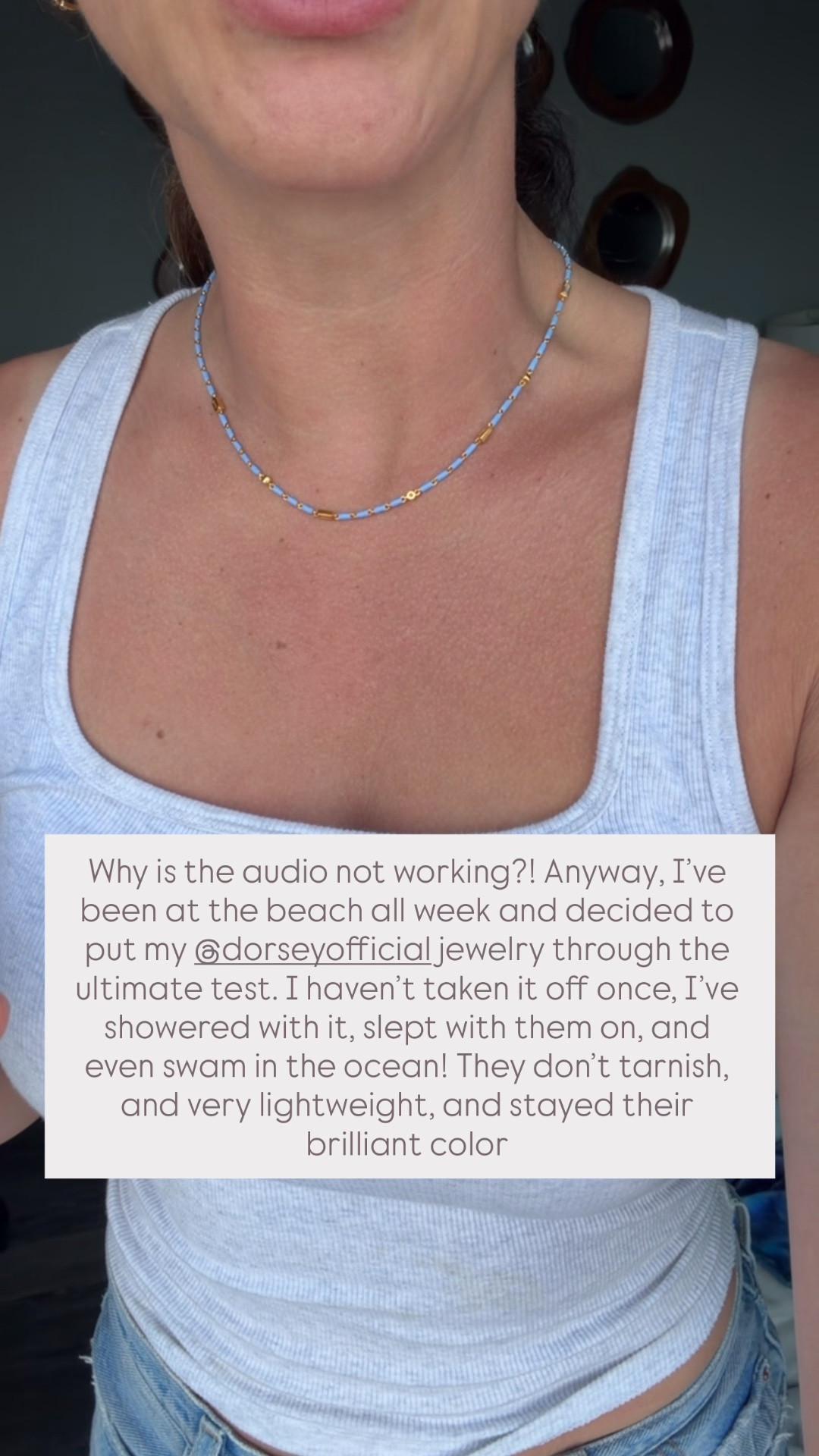 You can sleep in it, wear it in the ocean, shower, all the things. This jewelry is incredibly well made and worth it! Plus I love that I can stack it with other pieces I have

#LTKootd #LTKgrwm