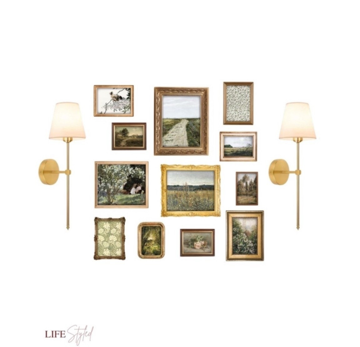 Top-tier fave energy happening here 💟💯 Nothing transforms a space like a good gallery wall paired with soft sconce lighting ✨ It’s giving art museum meets cozy home.

This fits the clean girl Black Friday + Cyber Monday aesthetic — simple and stunning Christmas gift ideas 🤍🎁

#LTKHome #LTKGiftGuide #LTKCyberWeek