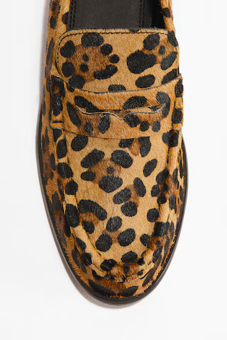 H & M - Leather Loafers - Beige | H&M (US + CA)