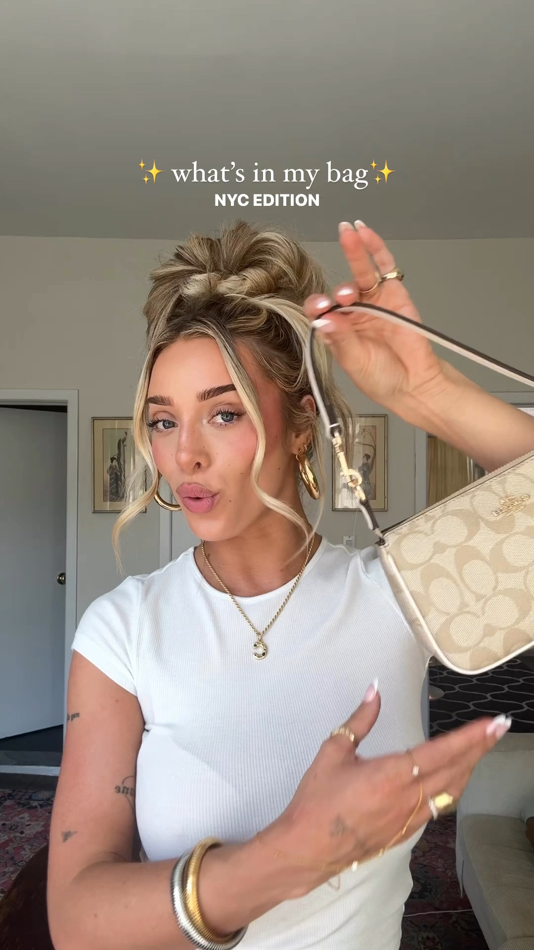 can you believe how much fits into this little cutie?! Obsessed 👛🕶️💄✨🚕  @Coach shop 15% off through 7/9! 
#CoachOutlet #CoachPartner @shop.ltk

#LTKSeasonal #LTKStyleTip #LTKSummerSales