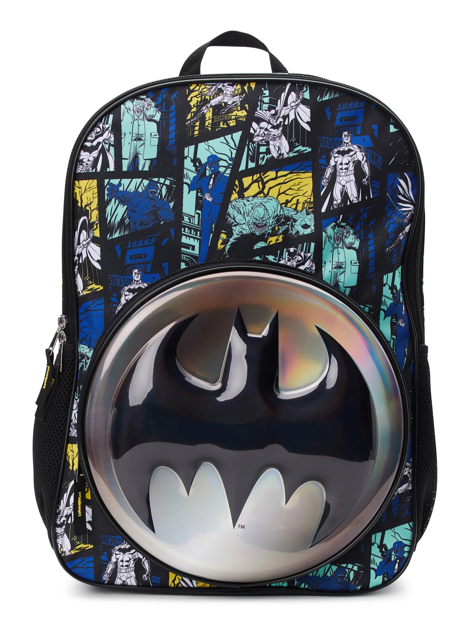 DC Comics Kids Batman Bat Signal 17" Laptop Backpack | Walmart (US)