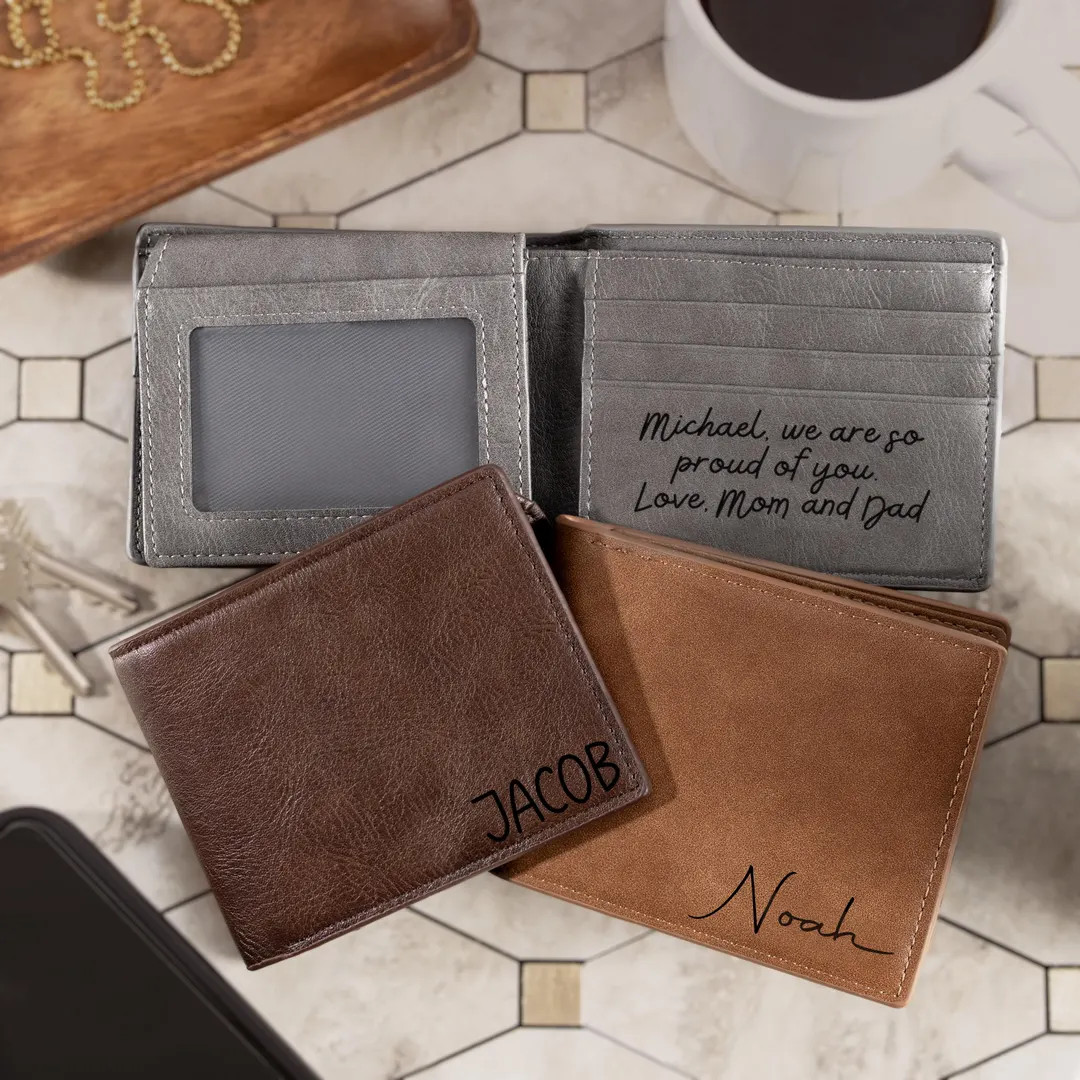 Teen Boy Wallet, Youth Slim Wallets, Boy Gifts, Teen Gift, Personalized Gifts, Son Gift, Wallets ... | Etsy (US)