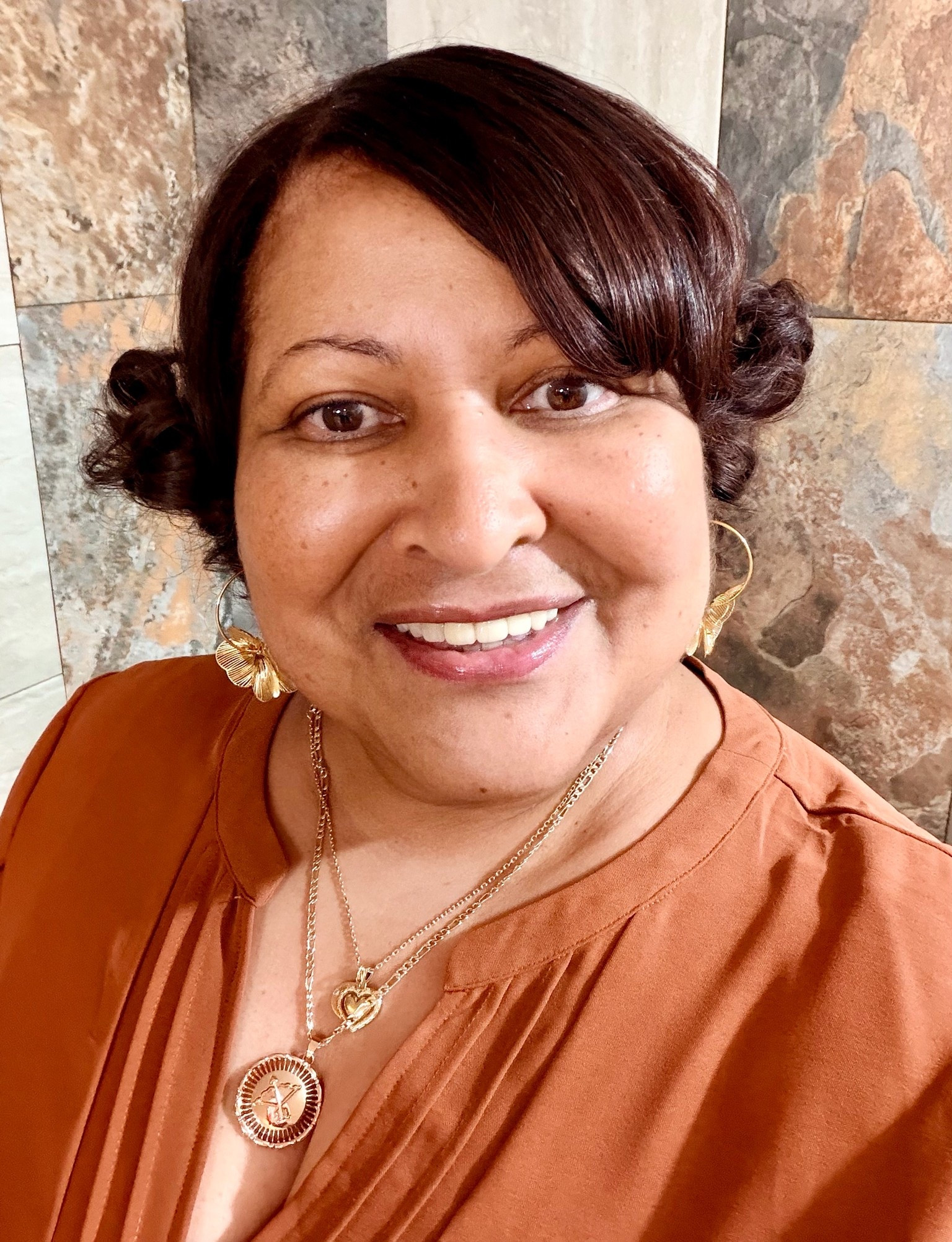 We attended a special family luncheon called “Celebration of life”￼
It was great to spend time with friends and family.￼
I’m wearing a two peice pants set and the dainty floral earrings I got for Mother’s Day. 
#springoutfits #celebrations #familyevents 

#LTKMothersDay

#LTKootd #LTKPlusSize