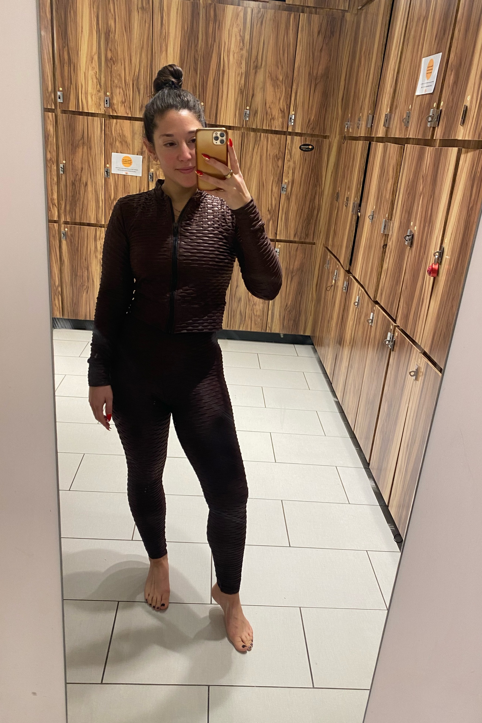I can’t say enough about these BBB chrome sets! The chrome leggings and deep v top have been my go to for hot yoga for years. I recently got this chrome track jacket and am in love. It’s cropped just enough to still cover your stomach but still be flattering. I’m in the one size fits most and they also have curvy  

#LTKfit #LTKFind #LTKtravel