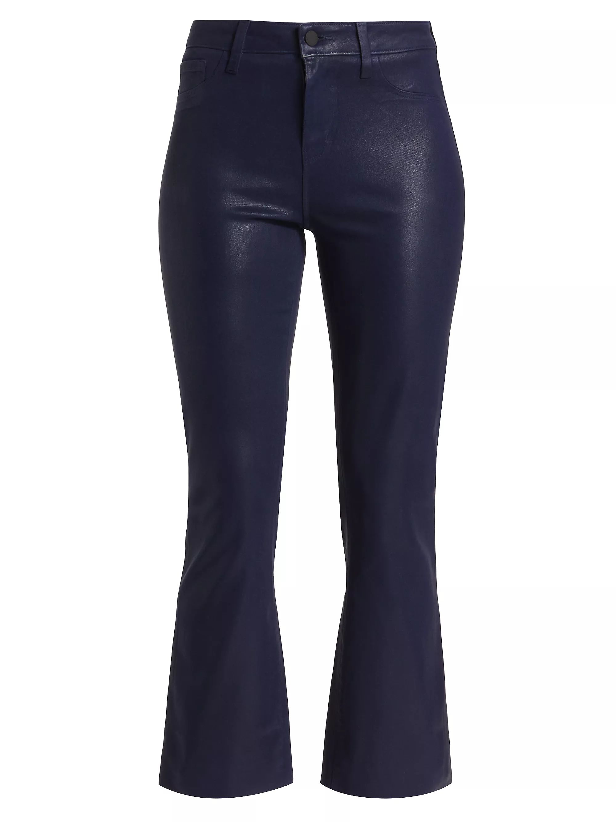 Kendra Cropped Coated Jeans | Saks Fifth Avenue