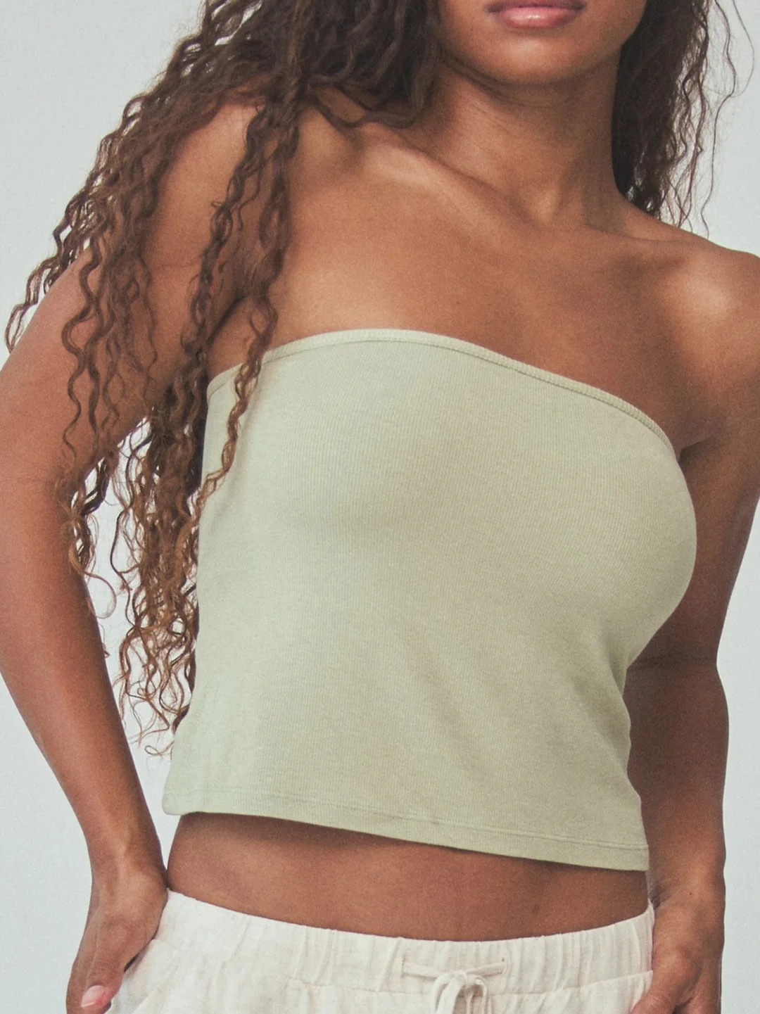 Ribbed Tube Top Brami | Klassy