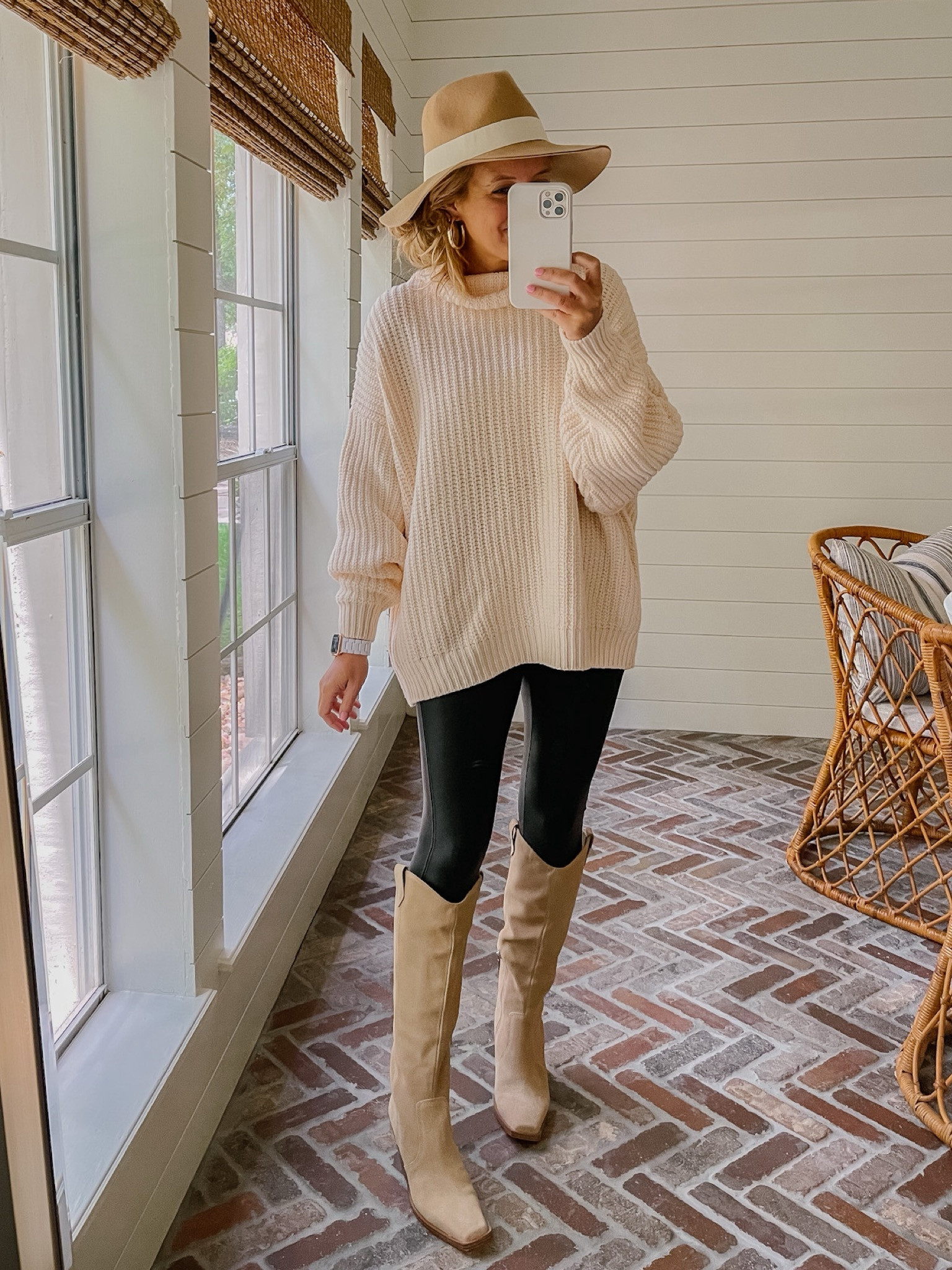 This sweater is a fave. Year after year. I want it in all colors!! Wearing XS. Leggings are size small. All on sale  

#LTKFindsUnder100 #LTKxNSale #LTKSummerSales