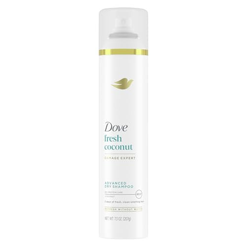 Dove Advanced Dry Shampoo Fresh Coconut Refresh & Revive Hair Without Water for Clean & Fresh Hair 7.3 oz | Amazon (US)