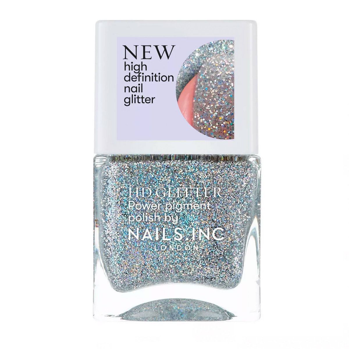 Nails.INC HD glitter - 0.47 fl oz | Target