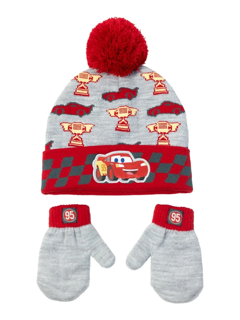 Character Toddler Beanie and Mitten, 3-Piece Set | Walmart (US)
