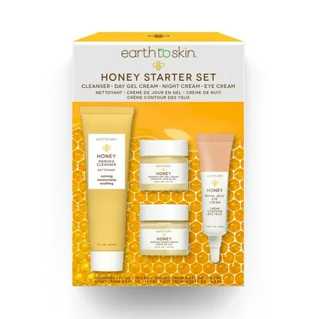 Earth to Skin Honey Manuka Calming Starter Set, 2.25 oz | Walmart (US)