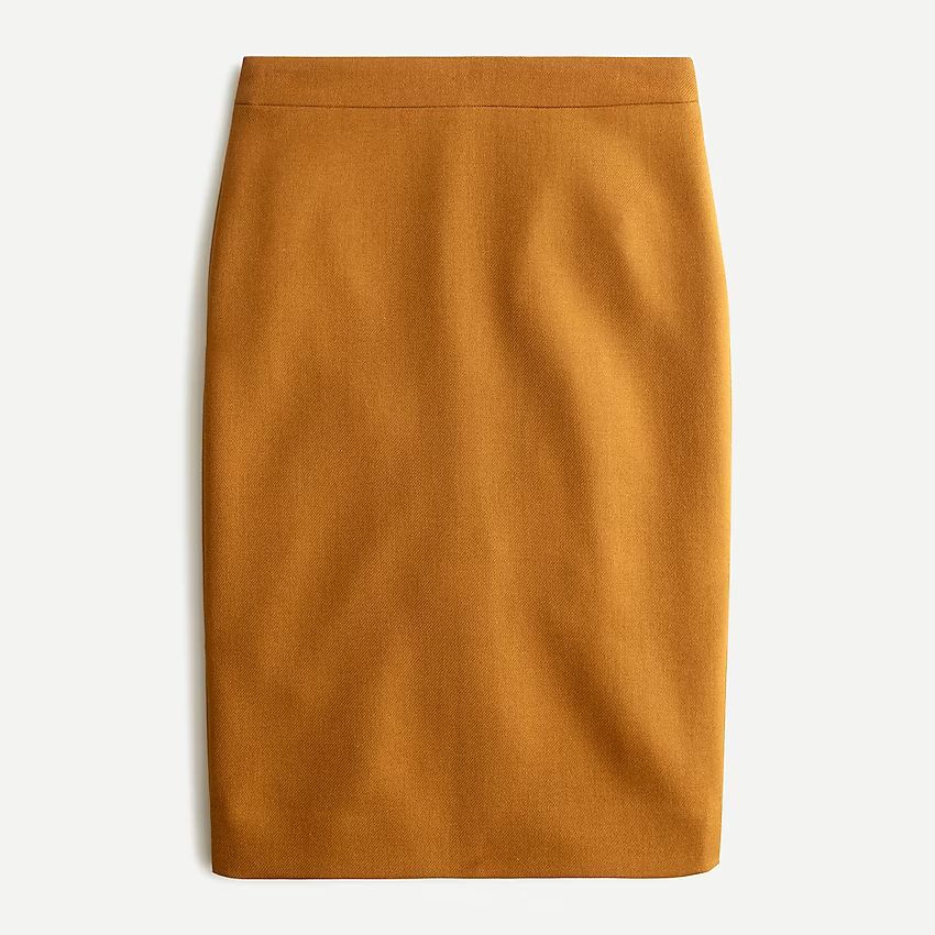 No. 2 pencil skirt in double-serge wool | J.Crew US