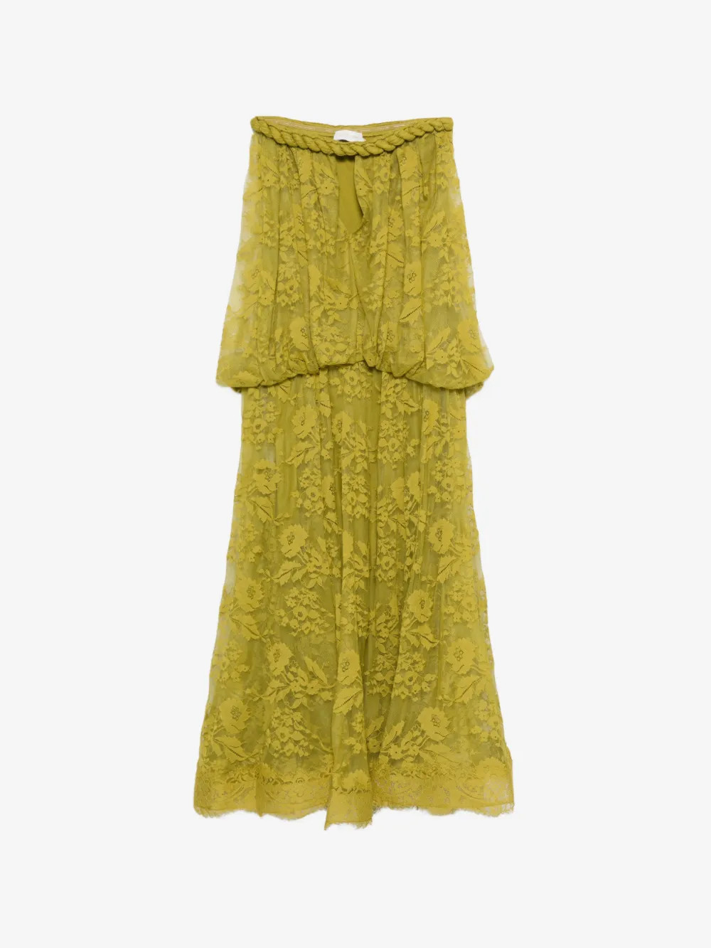 Luna lace bandeau gown | Farfetch Global