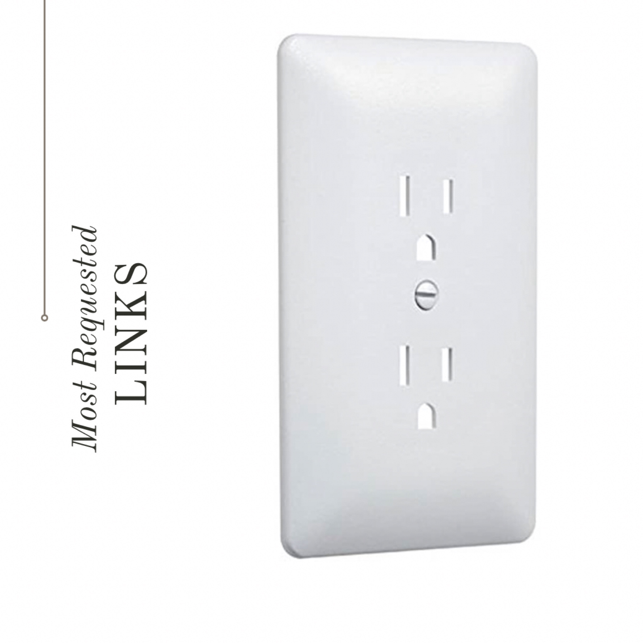 Paintable outlet cover 

#LTKstyletip #LTKhome #LTKFind