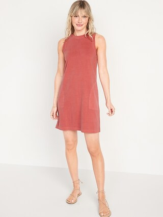 Sleeveless Vintage Mini T-Shirt Swing Dress for Women | Old Navy (US)