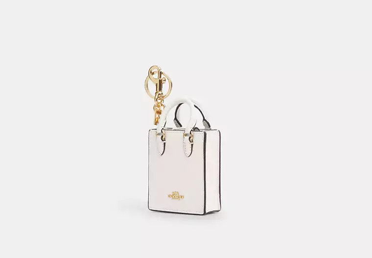 North/South Mini Tote Bag Charm | Coach Outlet US