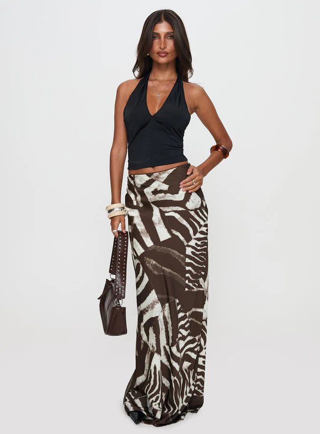 Rowana Maxi Skirt Multi | Princess Polly US