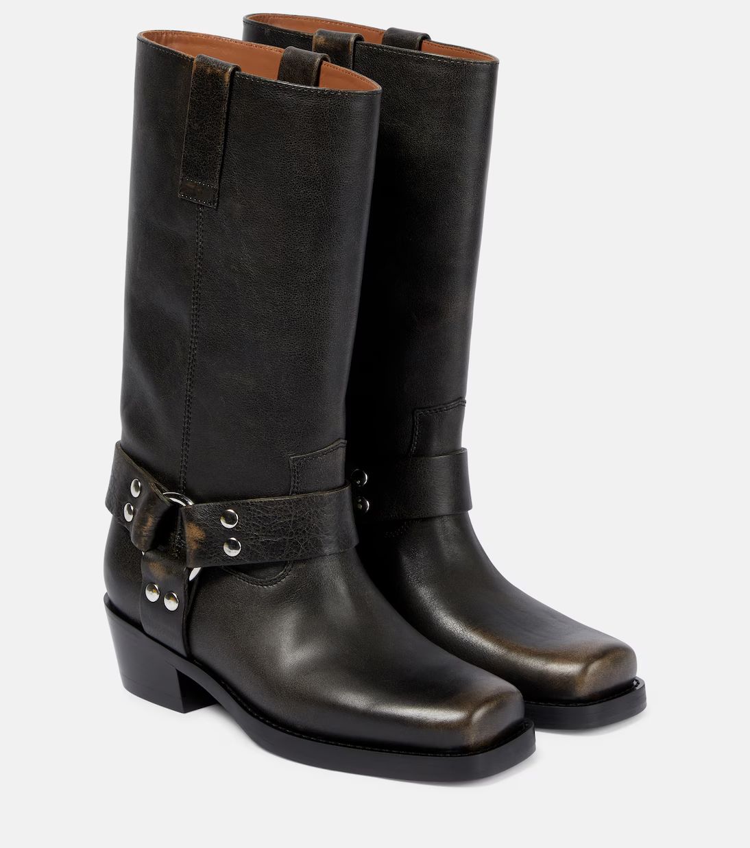 Roxy leather knee-high boots | Mytheresa (US/CA)