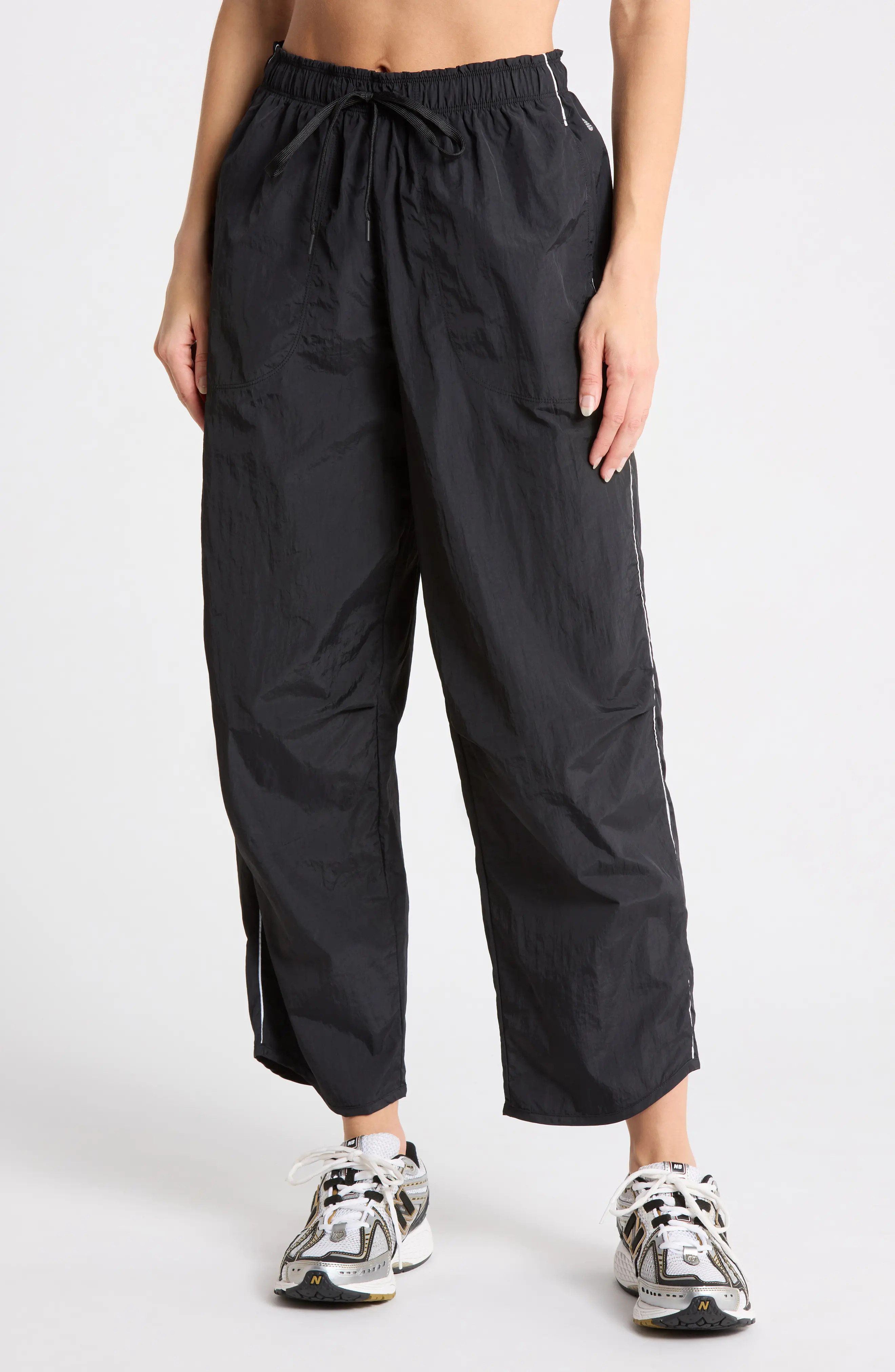 Z by Zella Breakaway Crinkled Track Ankle Pants (Women) | Nordstromrack | Nordstrom Rack