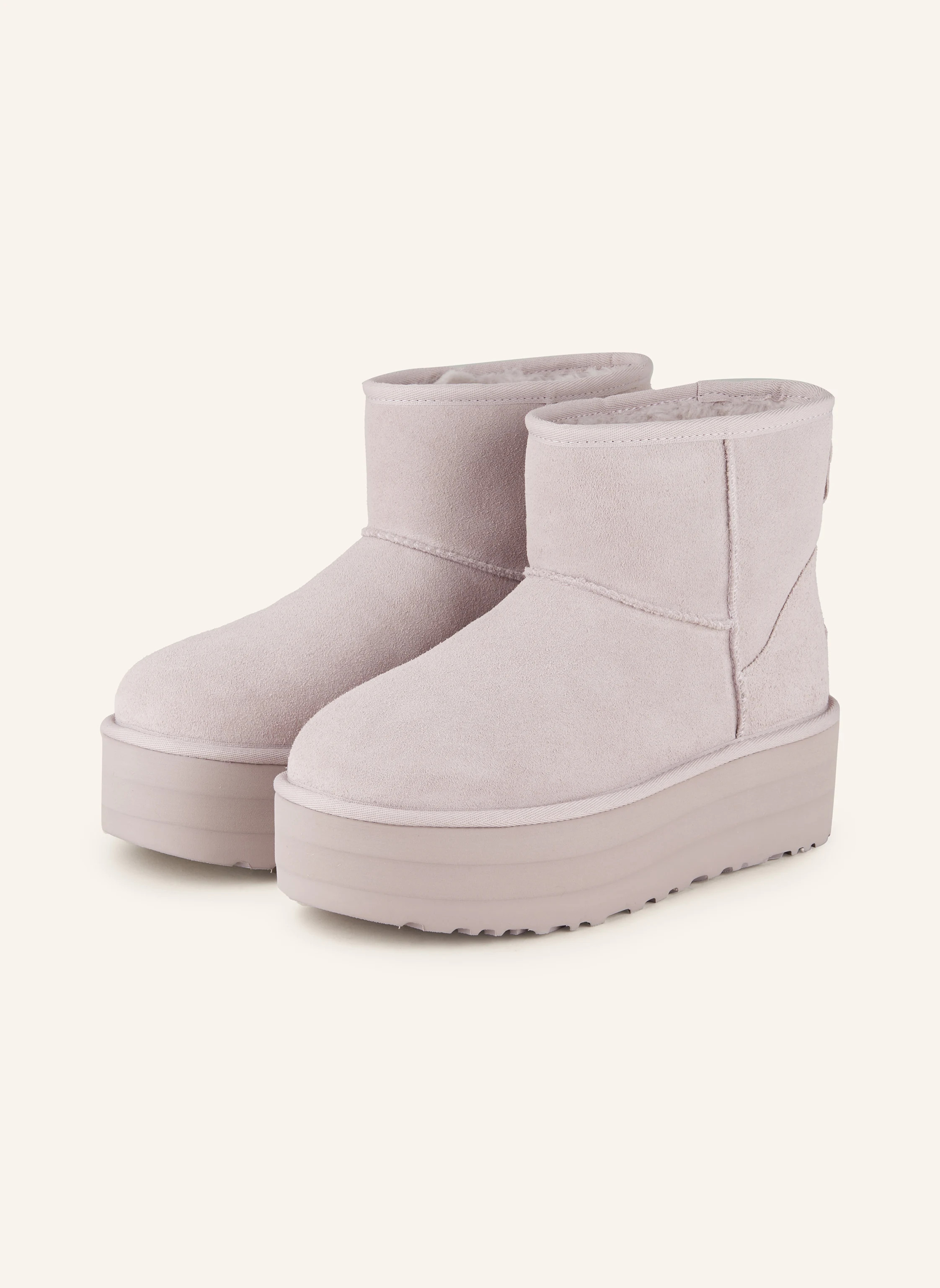 UGG Plateau-Boots CLASSIC MINI PLATFORM gefüttert in camel | Breuninger (DACH)