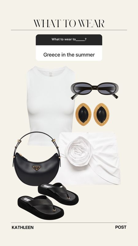 What to Wear: summer in Greece

Earrings: use code KATHLEEN15
if you order directly from Heaven
Mayhem!

#KathleenPost #WhatToWear #Summer #summerfashion #summeroutfit

#LTKTravel #LTKSeasonal #LTKStyleTip