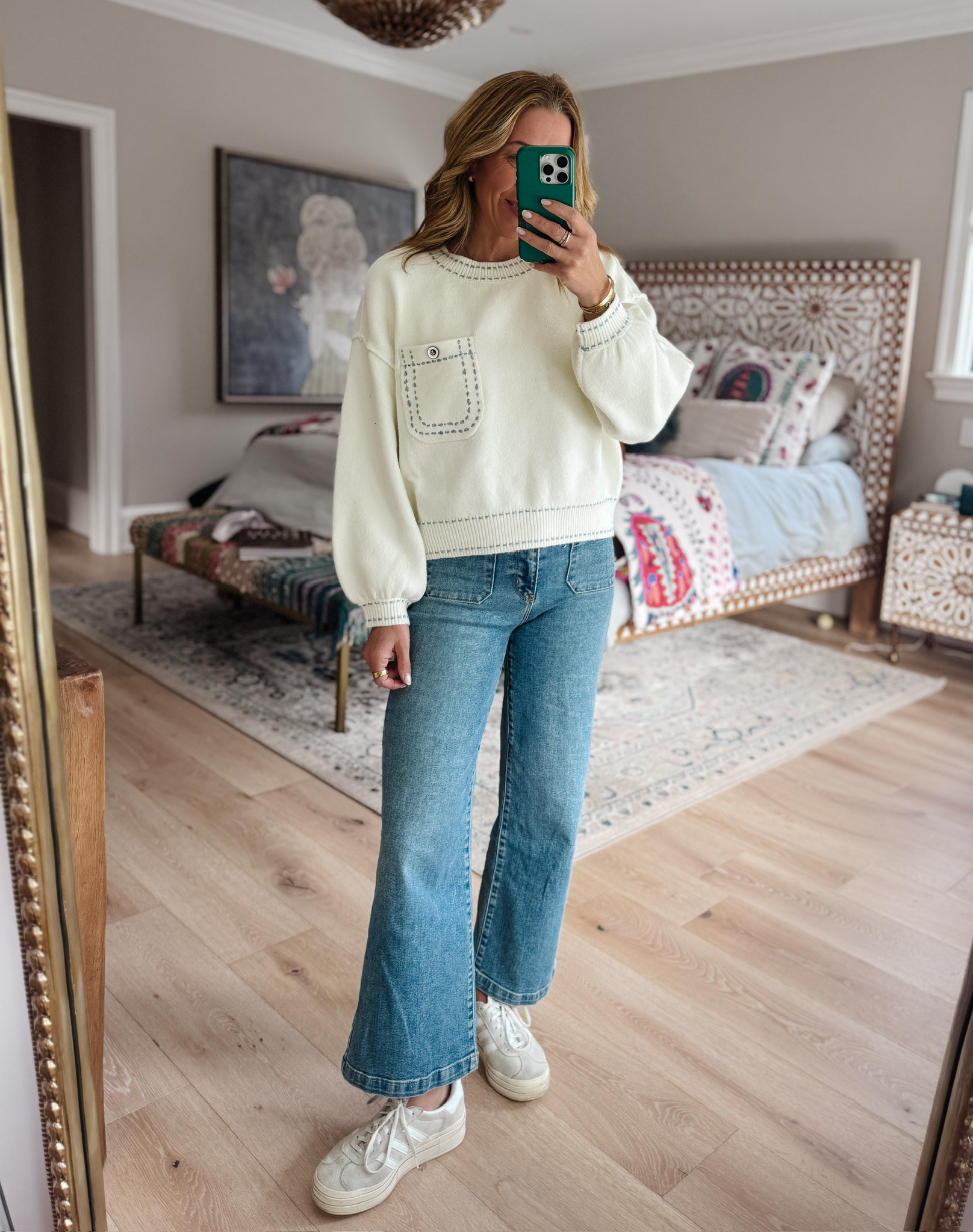 A sweet little sweater in the color of the year!! Loving the blank slate vibes!  

 #LTKootd #LTKmomlife #LTKSeasonal