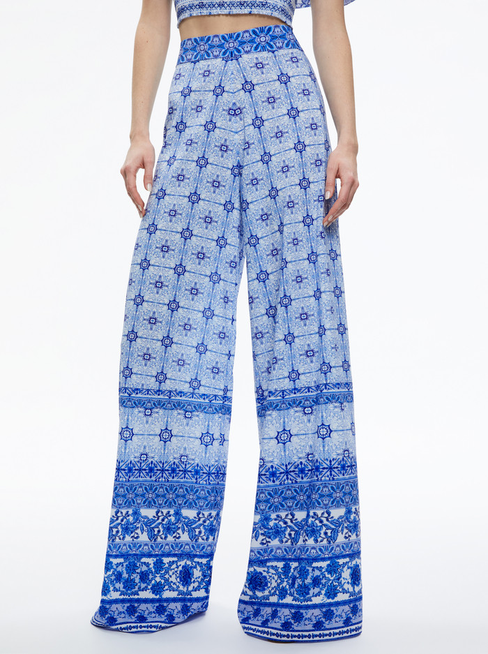 ATHENA WIDE LEG PANT | Alice + Olivia