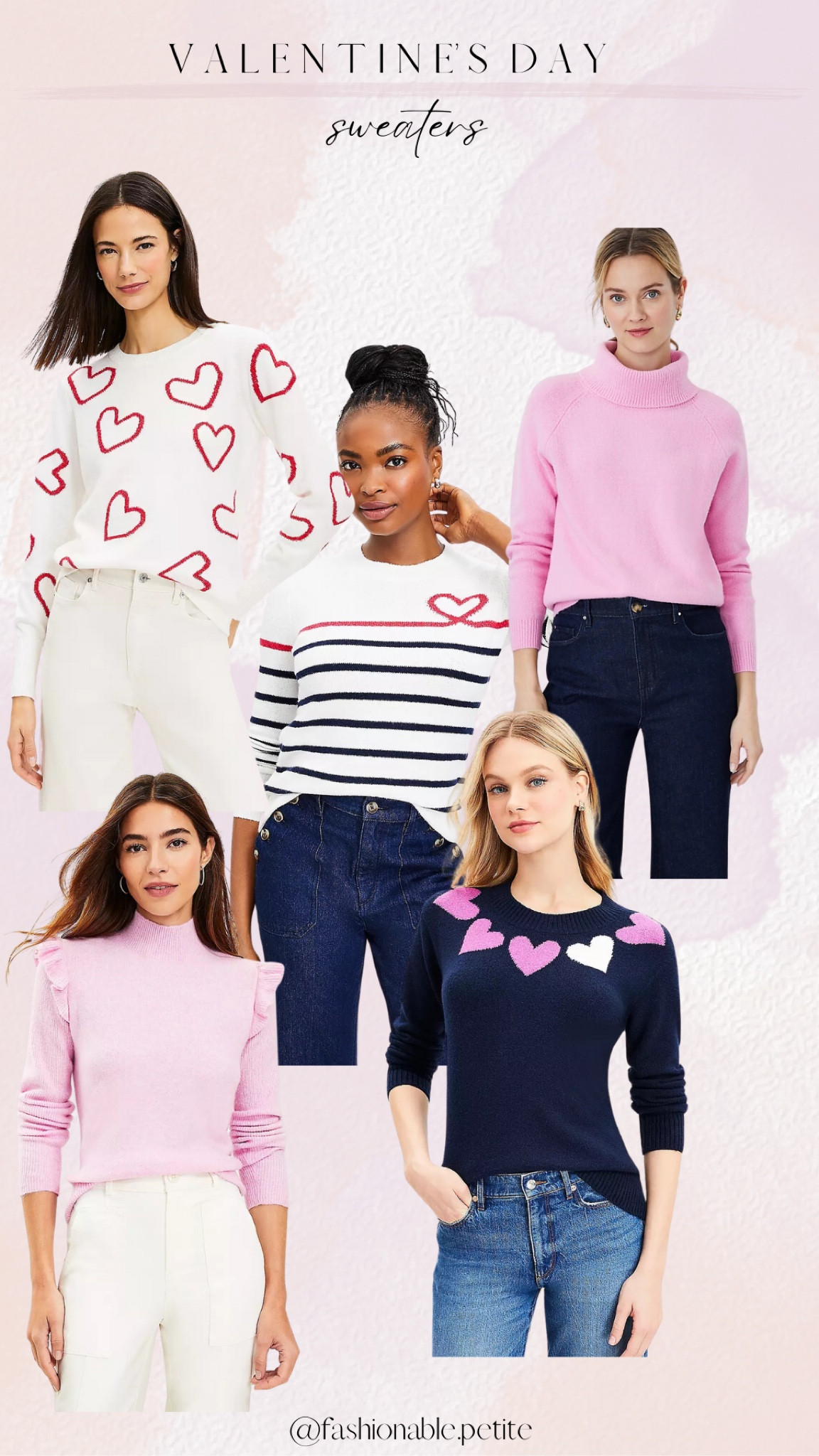 Valentine’s Day sweaters!

V Day. Valentines Day. Valentine’s Day outfit. Heart sweater. Pink sweater. 

#LTKfindsunder100