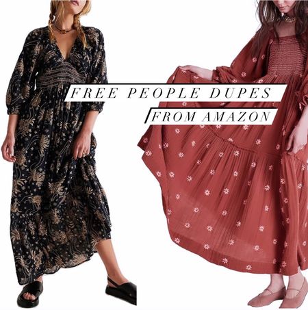 Free People Boho Dress Dupes from Amazon!!  Under $50!!

Fall, fall photos, fall family photos, amazon dresses, flowy, amazon find.

#LTKSeasonal #LTKsalealert #LTKstyletip