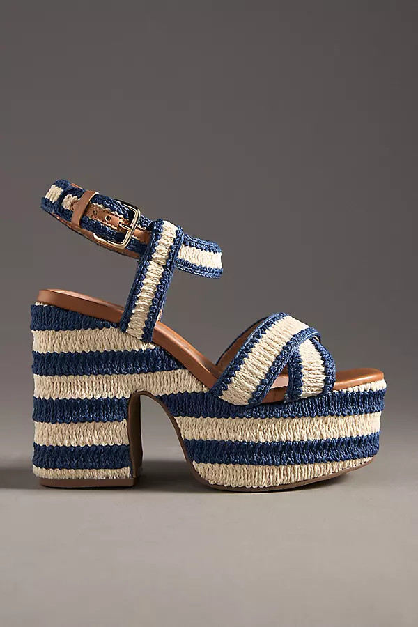 Crochet Platform Heels | Anthropologie (US)